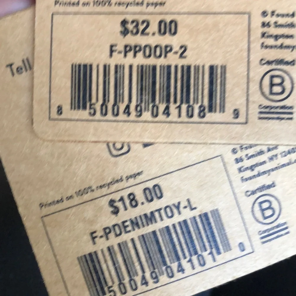 NWT Bundle Found My Animal poop bag & toy L​
